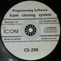 CS-208 Windows Cloning Software for Icom IC-208 - Zoom
