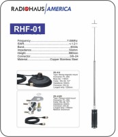 RHF-01 - 40m (7 MHz) Mobile HF Antenna - Zoom