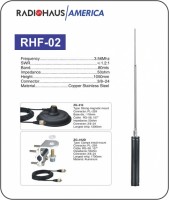 RHF-02 - 80m (3.5 MHz) Mobile HF Antenna - Zoom