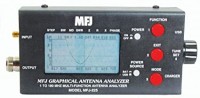 MFJ-225, HF/VHF, 1.8-170 MHz, DUAL PORTS, ANTENNA ANALYZER - Zoom