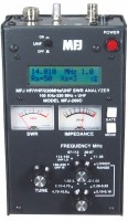 MFJ-269D, HF/VHF/220MHz/UHF, .100-230, 415-470MHz, SWR ANALYZER - Zoom
