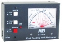 MFJ-819, IT, FLAT REMOTE, SWR/WATTMETER, MOBILE, HF+6M, 2kW - Zoom