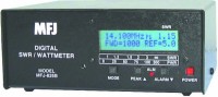 MFJ-826B, DIGITAL SWR/WATTMETER, LCD, W/FREQ.COUNTER - Zoom