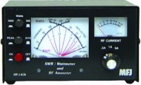 MFJ-836, RF IN-LINE CURRENT/SWR/WATTMETER, 1-30MHz, 3A - Zoom
