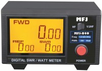 MFJ-849, WATTMETER, DIGITAL, HF/VHF/UHF, 200W - Zoom
