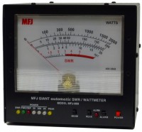 MFJ-869, GIANT AUTOMATIC DIGITAL SWR/WATTMETER, 1.8-60 MHz - Zoom