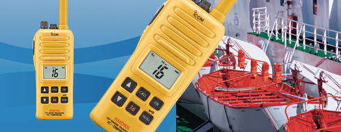 VHF PORTABLE ÉTANCHE GMDSS POUR RADEAUX DE SURVIE